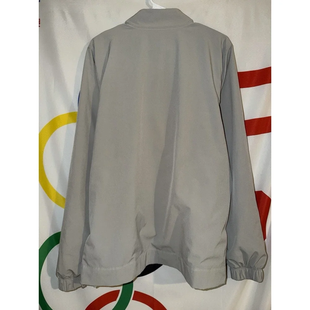 Nike Alabama Crimson Tide Jacket Mens Large Gray Football Full Zip